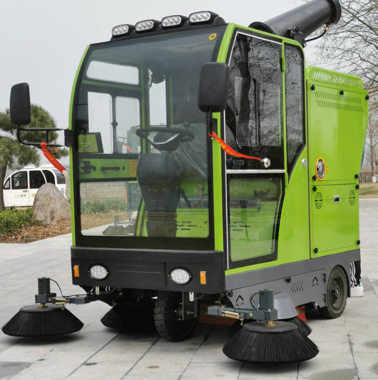 甘肃道路清洁广泛应用电动环卫清扫车