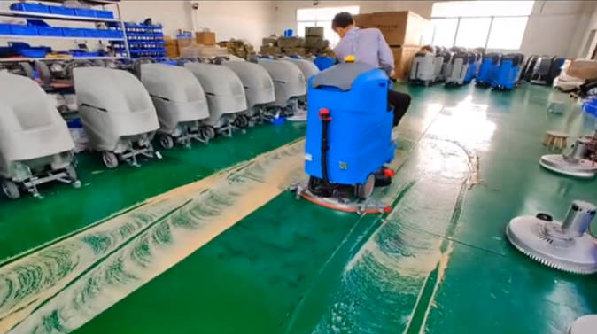 甘肃2023年还在用人工的物业保洁不妨试试洗地机吧